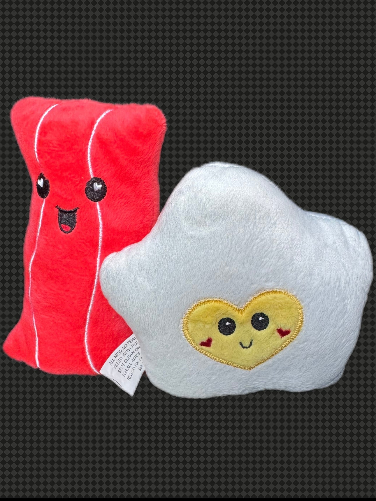 Eggy and Baconz Plush